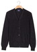 Baileys Uni Color Subtle Structure Button Closure Vest Navy