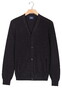 Baileys Uni Color Subtle Structure Button Closure Vest Navy