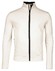 Baileys Uni Color Sweat Cardigan Zip Vest Marshmallow