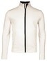 Baileys Uni Color Sweat Cardigan Zip Vest Marshmallow