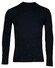 Baileys Uni Color Turtleneck Cotton Single Knit Pullover Navy