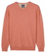 Baileys Uni Color V-Neck Pima Cotton Trui Abrikoos