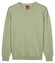 Baileys Uni Color V-Neck Pima Cotton Trui Misty Green
