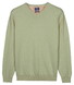 Baileys Uni Color V-Neck Pima Cotton Trui Misty Green