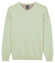 Baileys Uni Color V-Neck Pima Cotton Trui Soft Green
