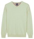 Baileys Uni Color V-Neck Pima Cotton Trui Soft Green
