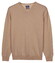 Baileys Uni Color V-Neck Pima Cotton Trui Taupe
