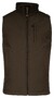 Baileys Uni Color Zip High Collar Body-Warmer Donker Groen