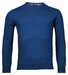 Baileys Uni Crew Neck Single Knit Pima Cotton Trui Cobalt