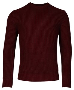 Baileys Uni Structure Crew Neck Trui Bordeaux