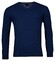 Baileys Uni V-Neck Cotton Single Knit Trui Cobalt