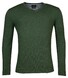 Baileys Uni V-Neck Cotton Single Knit Trui Donker Groen