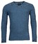 Baileys V-Neck Allover 2-Tone Structure Knit Pullover Raf Blue