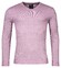 Baileys V-Neck Cotton 2-Tone Jacquard Trui Lilac Melange