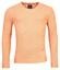 Baileys V-Neck Cotton 2-Tone Jacquard Trui Soft Coral Melange