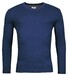 Baileys V-Neck Cotton Cashmere Single Knit Trui Cobalt
