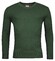 Baileys V-Neck Cotton Cashmere Single Knit Trui Donker Groen