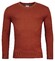 Baileys V-Neck Cotton Cashmere Single Knit Trui Stone Red