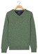 Baileys V-Neck Lambswool Single Knit Trui Dark Forest