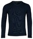 Baileys V-Neck Pullover Plated Knit Trui Navy