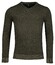 Baileys V-Neck Pullover Plated Knit Trui Taupe
