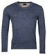Baileys V-Neck Pullover Single Knit Deep Denim Blue