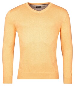 Baileys V-Neck Pullover Single Knit Salmon