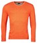 Baileys V-Neck Pullover Single Knit Trui Orange