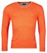 Baileys V-Neck Pullover Single Knit Trui Orange