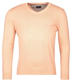 Baileys V-Neck Pullover Single Knit Trui Pastel Roze