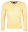 Baileys V-Neck Pullover Single Knit Trui Pastel Yellow