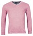 Baileys V-Neck Single Knit Pima Cotton Pullover Lilac Melange