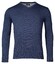 Baileys V-Neck Single Knit Pima Cotton Trui Dark Blue
