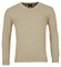 Baileys V-Neck Single Knit Uni Pima Cotton Trui Beige