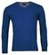 Baileys V-Neck Single Knit Uni Pima Cotton Trui Bright Cobalt