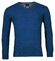 Baileys V-Neck Single Knit Uni Pima Cotton Trui Cobalt