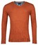 Baileys V-Neck Single Knit Uni Pima Cotton Trui Red Earth