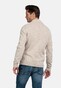 Baileys Vertical Texture Half Zip Front Drop Needle Knit Trui Kitt