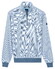 Baileys Yarn Dyed Jacquard Interlock Sweat Trui Riviera Blue