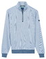 Baileys Yarn Dyed Jacquard Interlock Sweat Trui Riviera Blue