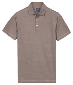 Baileys Yarn Dyed Small Stripe Polo Navy