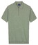 Baileys Zip Collar Jersey Knit Short Sleeve Polo Misty Green