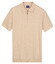 Baileys Zip Collar Jersey Knit Short Sleeve Polo Shell