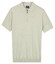 Baileys Zip Collar Jersey Knit Short Sleeve Poloshirt Pastel Green