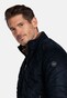 Baileys Zipped Sidepockets Suede Look Diamond Stitch Jack Navy