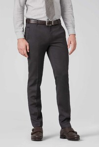 Bonn Meyer Exclusive Super 110 Natural Stretch Broek Antraciet