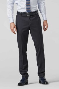 Bonn Meyer Exclusive Super 110 Natural Stretch Broek Navy