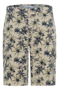Brax Brazil Palm Tree Shorts Bermuda Beige