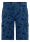 Brax Brazil Palm Tree Shorts Bermuda Donker Blauw