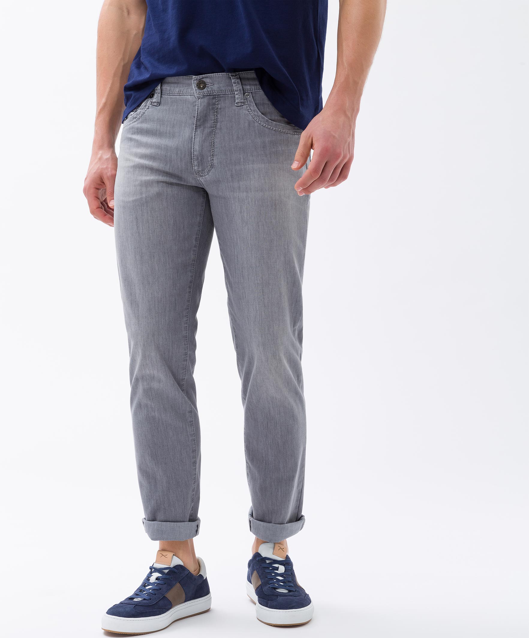 Brax Cadiz Ultralight Jeans Grey | Jan Rozing Men's Fashion